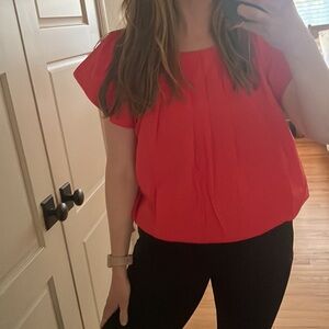 NEW PINCH res short sleeve puff sleeve top - large